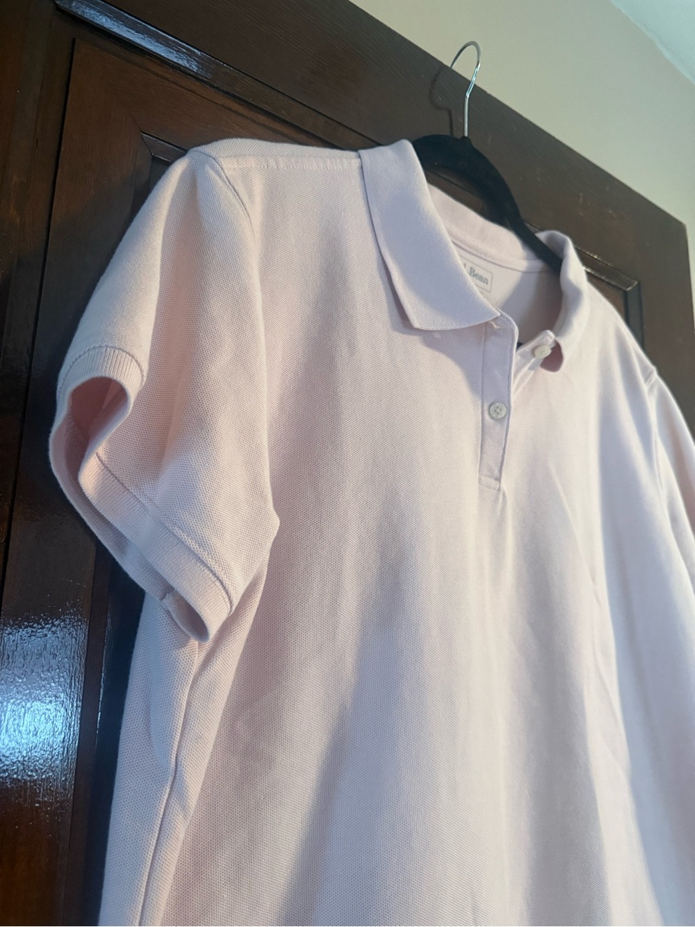 LL Bean Light Pink Polo 🩷 - Picture 3 of 3
